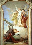 Giovanni Battista Tiepolo The Three Angels Appearing to Abraham USA oil painting artist